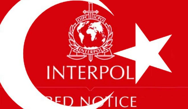 Czerwone noty Interpolu wykorzystywane przez Turcję