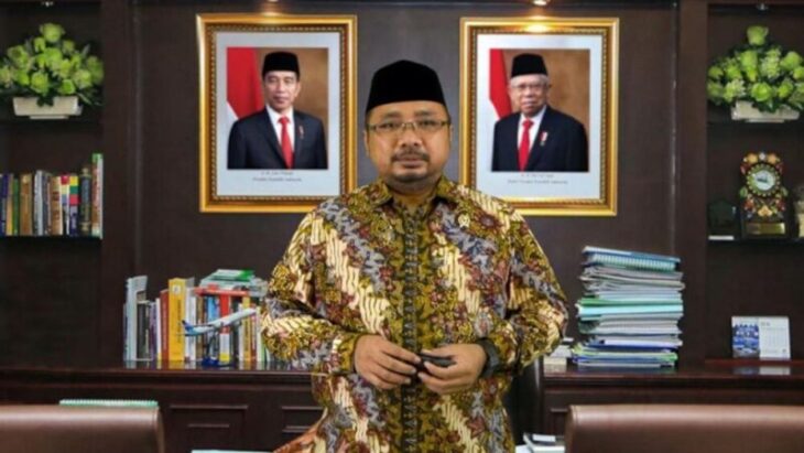 Minister ds Religii Yaqut Cholil Qoumas, za sprawą, którego pojawia się więcej tolerancji w kraju (zdj. ministerstwo religii Indonezji)