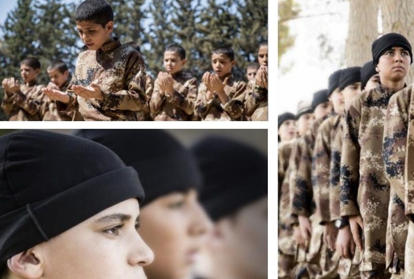 Dzieci terrorystów ISIS poddawane są praniu mózgów. (zdj. Quilliam Foundation)