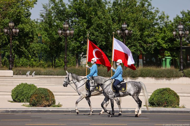 Wizyta prezydenta Andrzeja Dudy w Turcji (fot. Jakub Szymczyk/KPRP)