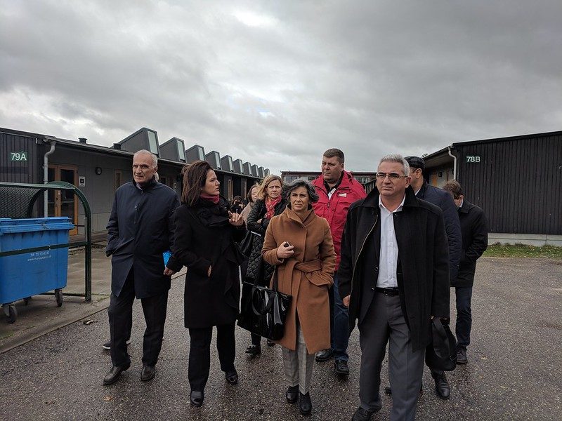 Komitet OBWE wizytuje ośrodek recepcyjny dla migrantów w Danii (Zdj. OSCE/Flickr)