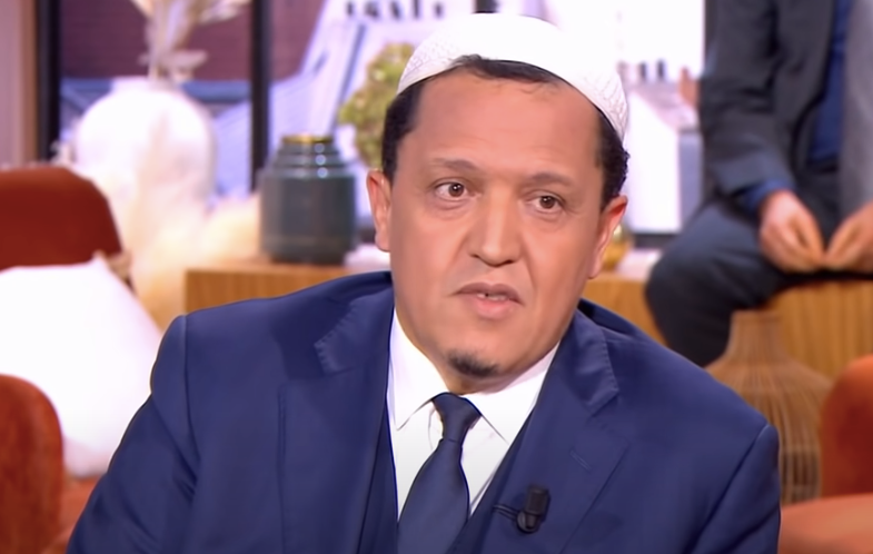 Hassen Chalghoumi (zdj. kadr France 2 TV)