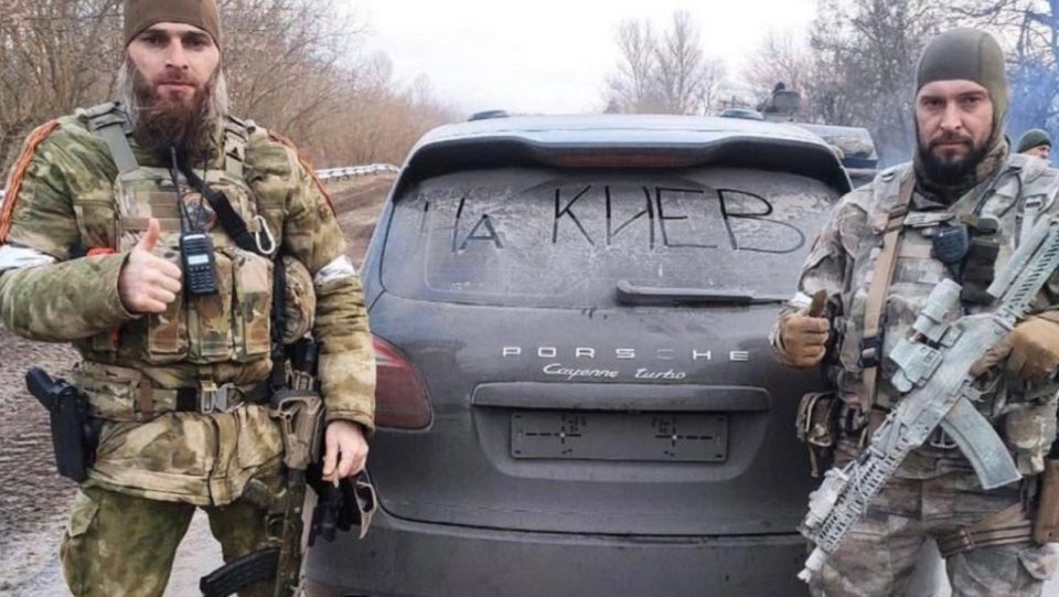 Kadyrowcy na Ukrainie, Państwo Islamskie potępia (zdj. ilustracyjne, Twitter)