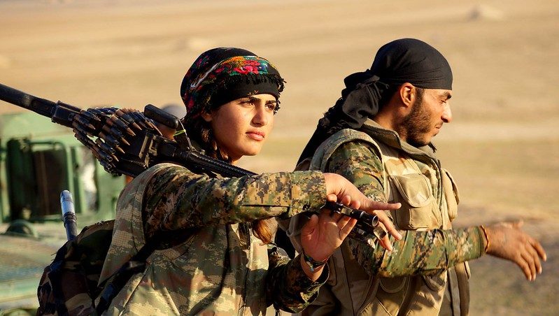 Kurdyjscy bojownicy YPG (zdj. Flickr/ Kurdishstruggle)