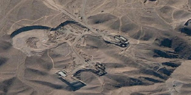 Fabryka wzbogacania uranu w Iranie w okolicach wioski Fordo (zdj. MAEA)