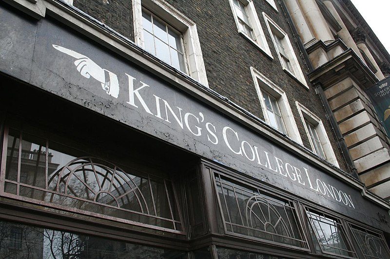 King's College London, gdzie odbywało się wspomniane szkolenie (zdj. Wikimedia)